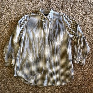 Filson blue and white flannel